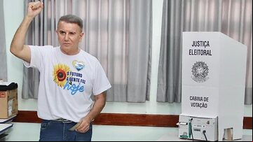 O prefeito eleito de Palmas, Eduardo Siqueira Campos (Podemos), que venceu em primeiro turno. Foto: @eduardosiqueiracampos via Instagram